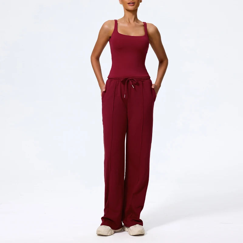 Yoga Set Mira – Tank & Sweatpants