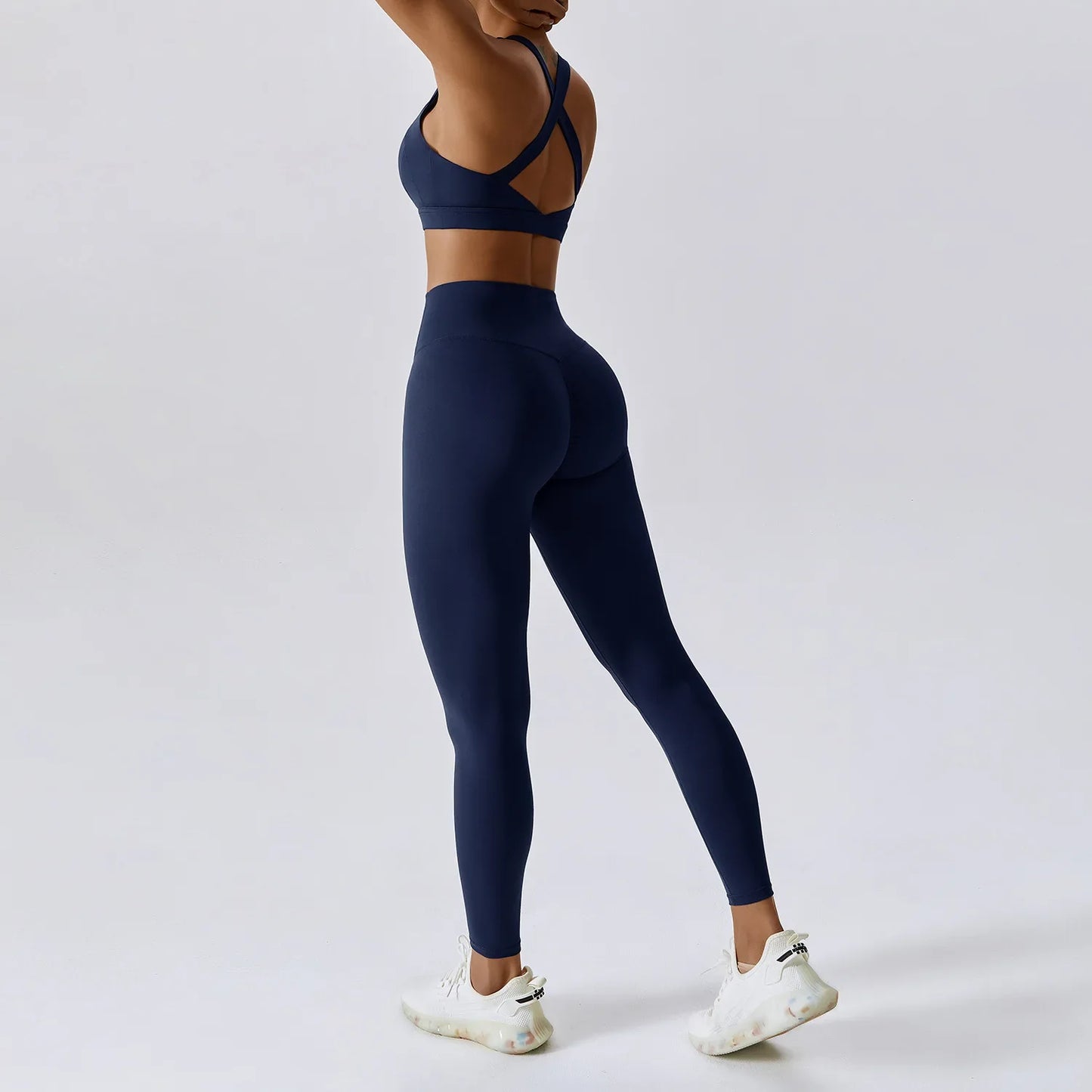 Yoga Set Elina – Sports Bra & Leggings/Shorts